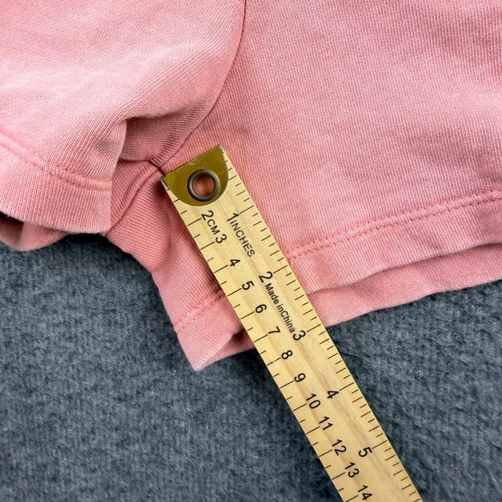 Zara Women's‎ M Medium Pink High Waisted Sweat Shorts